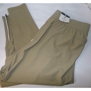 NWT KENNETH COLE MEN'S SZ MED Jogger Tech Pant ~KHAKI~NWT